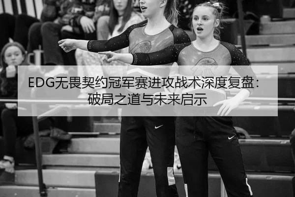 EDG无畏契约冠军赛进攻战术深度复盘：破局之道与未来启示